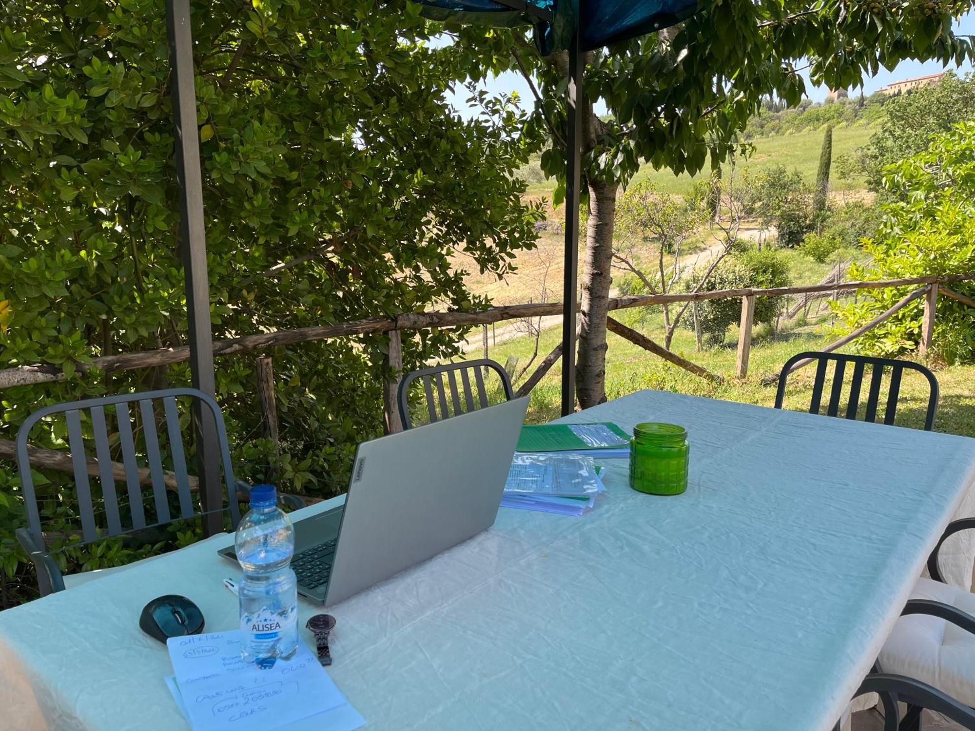 Agriturismo Le Querciole In Val D'Orcia Bagno Vignoni Luaran gambar