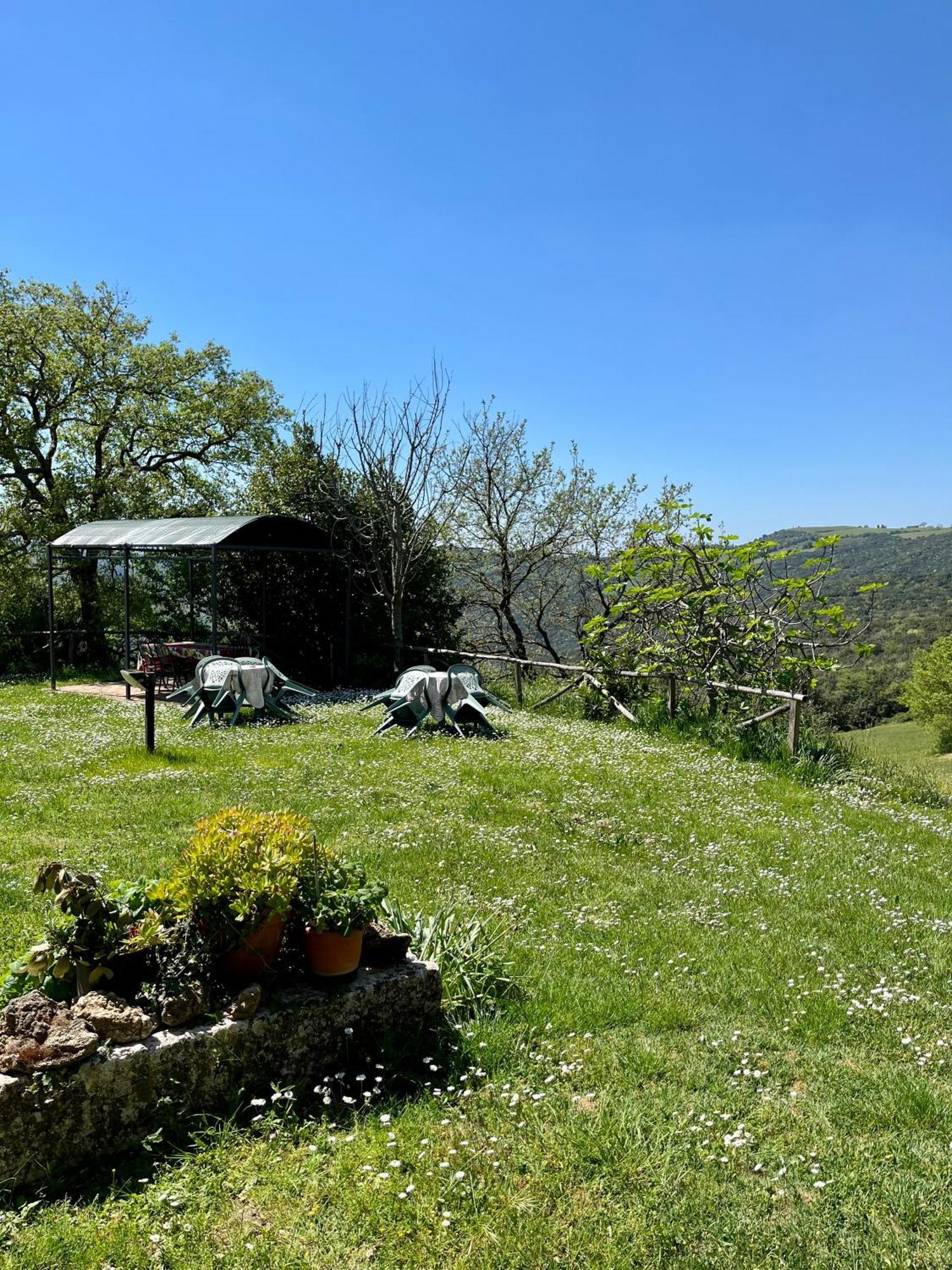 Agriturismo Le Querciole In Val D'Orcia Bagno Vignoni Luaran gambar