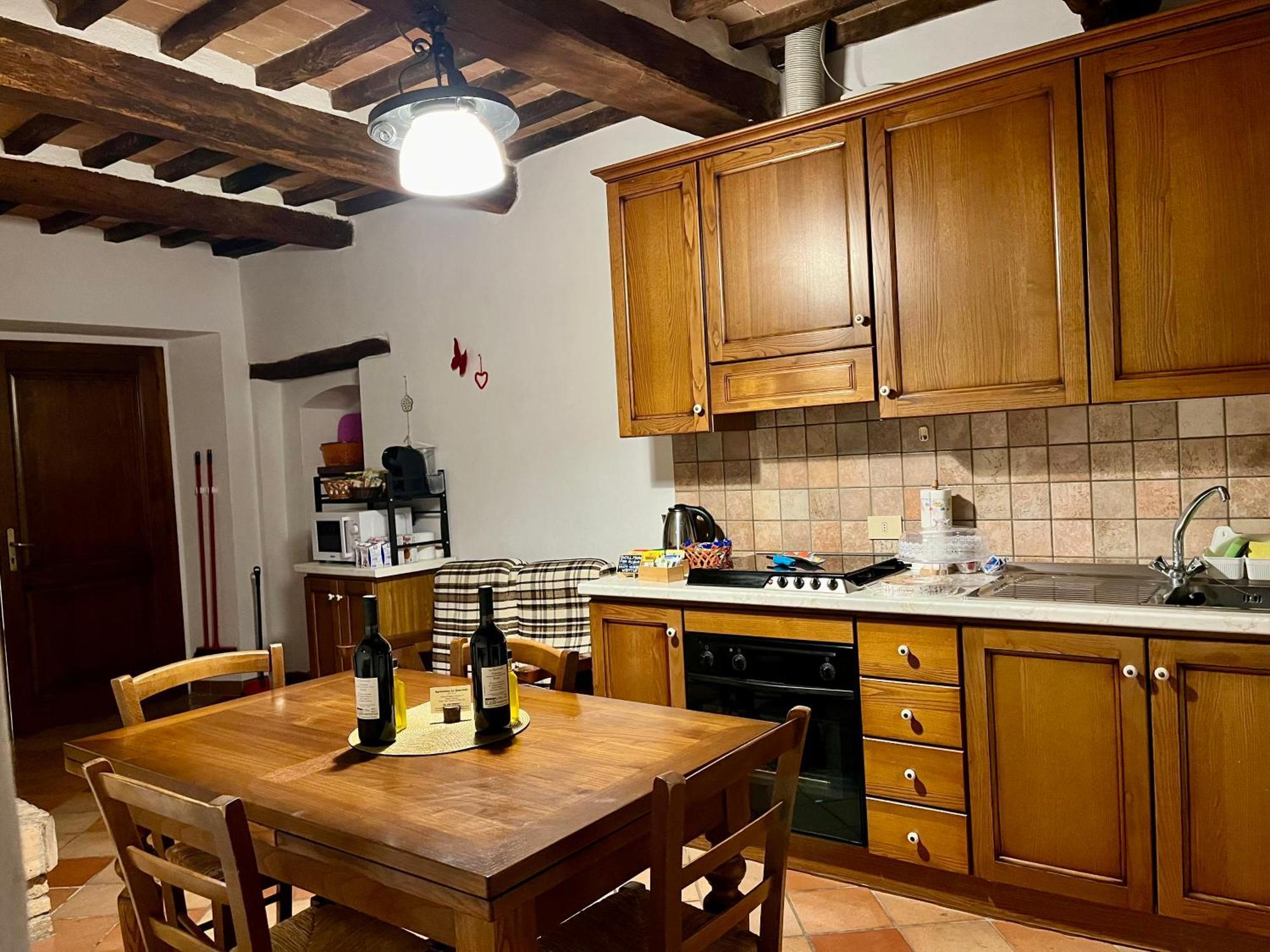 Agriturismo Le Querciole In Val D'Orcia Bagno Vignoni Bilik gambar