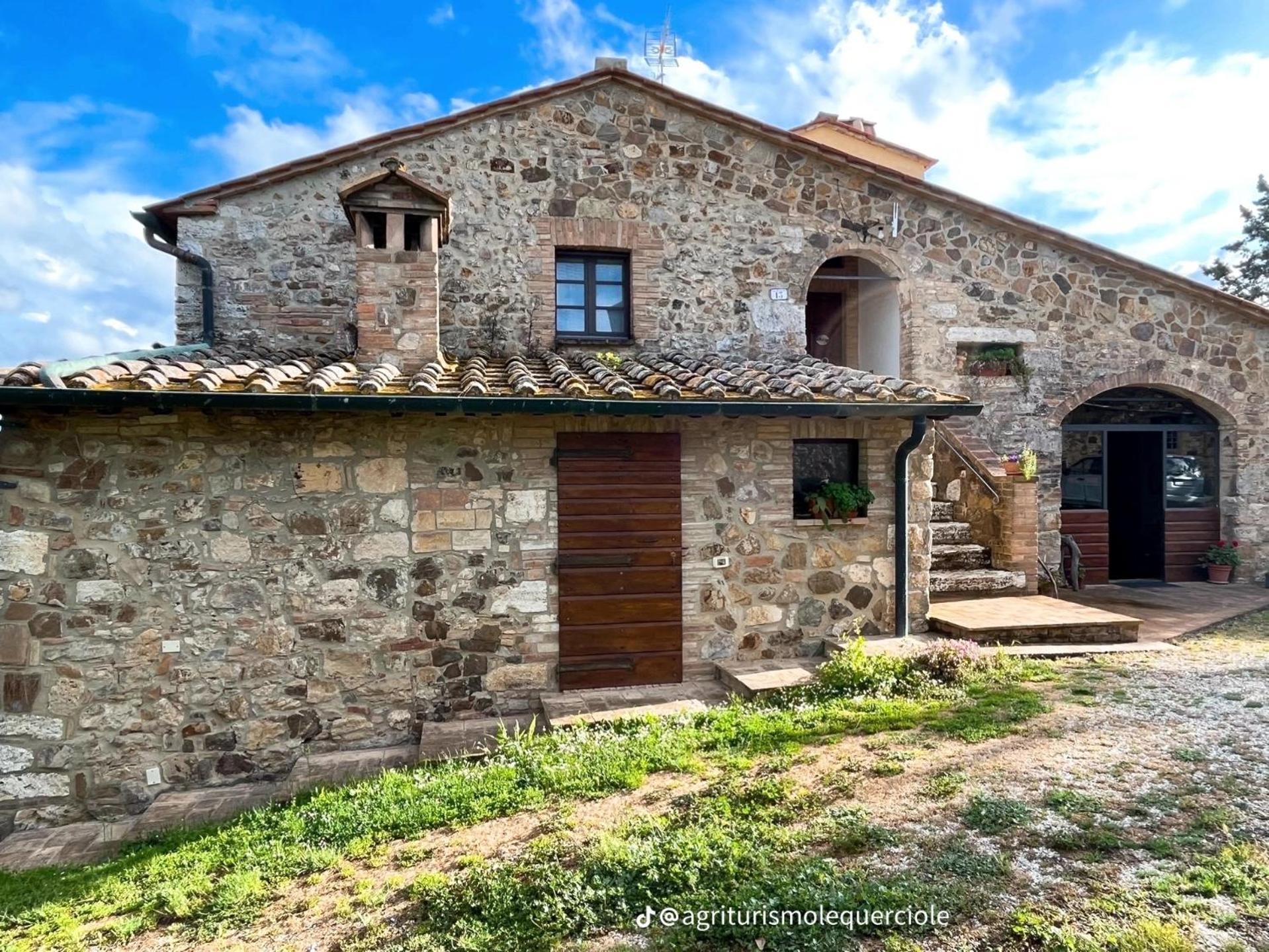Agriturismo Le Querciole In Val D'Orcia Bagno Vignoni Luaran gambar