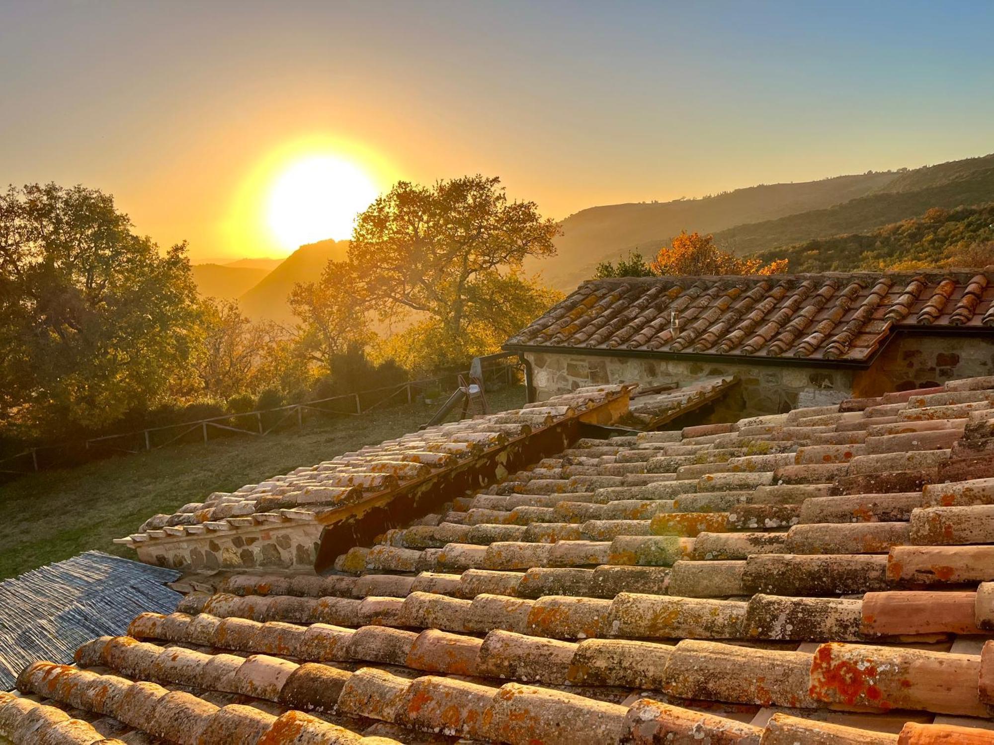 Agriturismo Le Querciole In Val D'Orcia Bagno Vignoni Luaran gambar